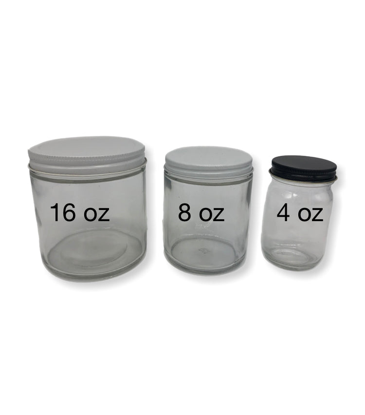 Empty Glass Jars