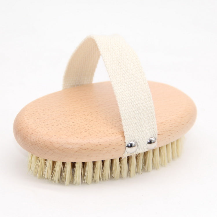Brush with strap